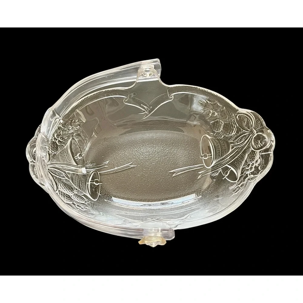 Vintage Mikasa‎ Crystal Holiday Bells 7